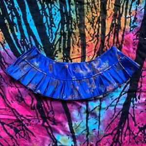 Chinese style mini skirt